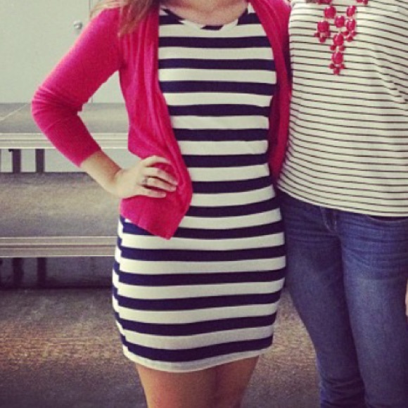 Velvet Torch Dresses & Skirts - Striped Mini Dress